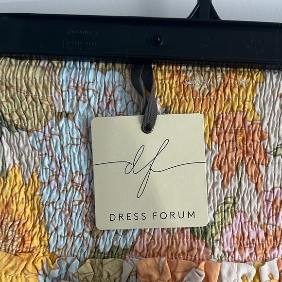 Anthropologie Dress Forum fairy smocked Sunflower skirt skort size small - Picture 4 of 5